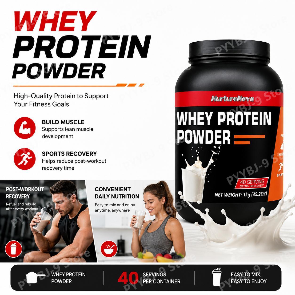 NurtureNova Whey Proteïnepoede - Nutrition Fitness recensie en prijs