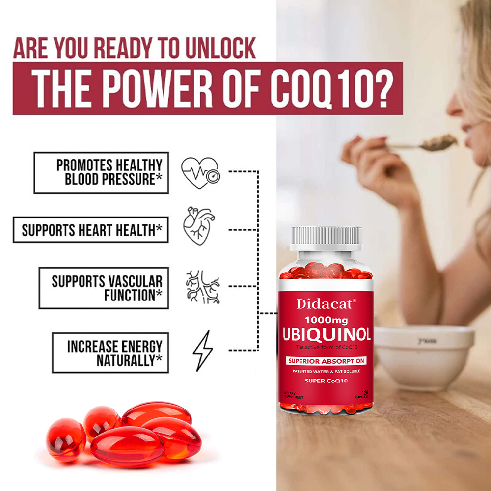 Ubiquinol CoQ10 1000mg Softgel - Nac N Acetyl Cysteine recensie en prijs