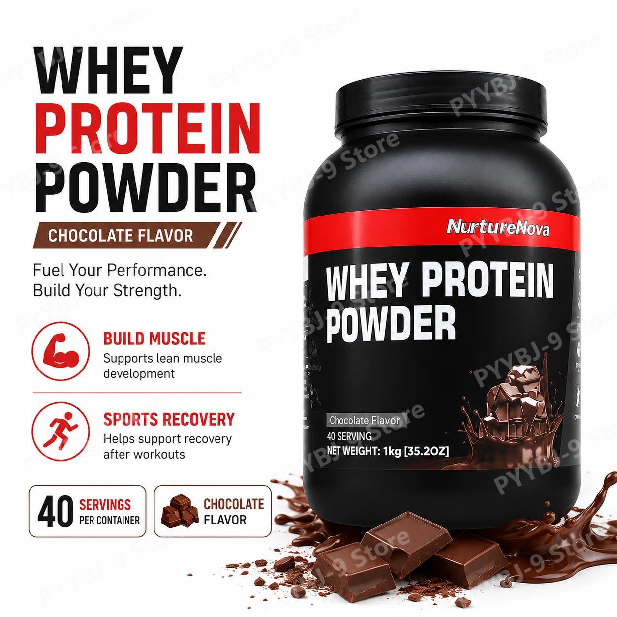 NurtureNova Whey Proteïnepoede - Nutrition Fitness recensie en prijs