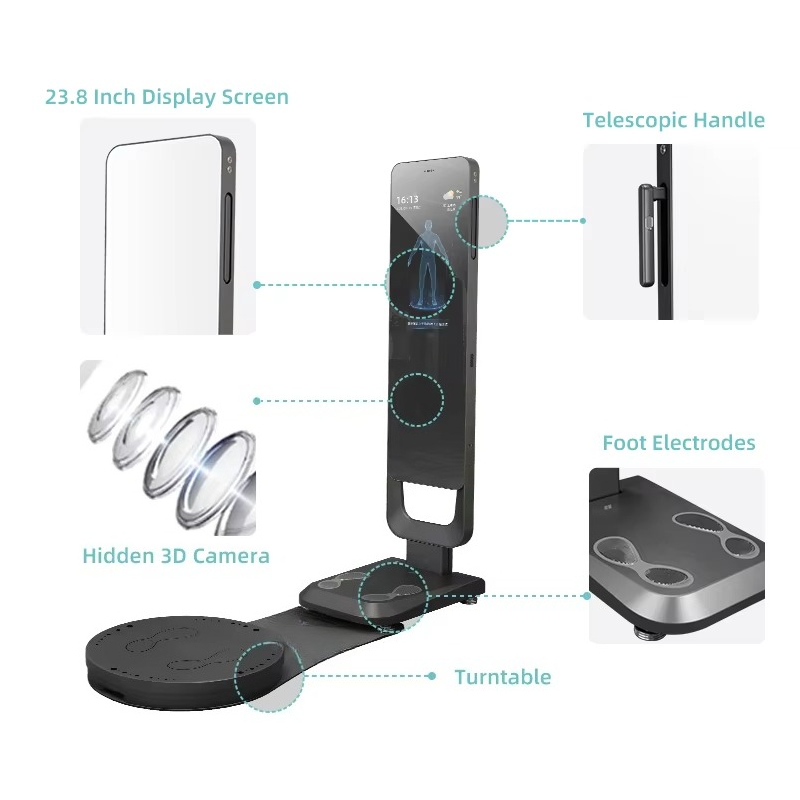 Smart Fitness Mirror Body Scan - Nutrition Fitness recensie en prijs